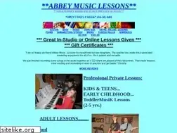 Sites similar to abbeymusiclessons.com