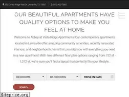 Sites similar to abbeyvistaridge.com