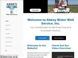 Sites similar to abbeywaterwellservice.com