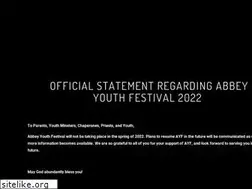 Sites similar to abbeyyouthfest.com