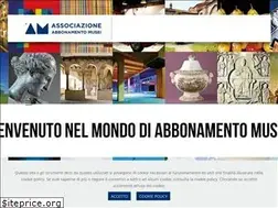 Sites similar to abbonamentomusei.it