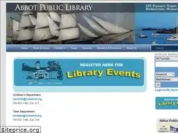 Sites similar to abbotlibrary.org
