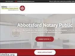 Sites similar to abbotsfordnotary.com