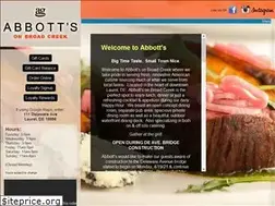 Sites similar to abbottsgrill.com