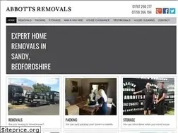 Sites similar to abbottsremovals.com