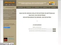 Sites similar to abbrevia.hu