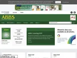Sites similar to abbs.oxfordjournals.org