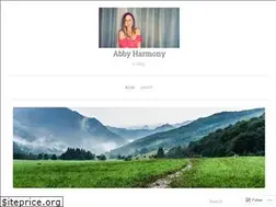 Sites similar to abbyharmonyblog.wordpress.com