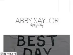 Sites similar to abbysaylor.com