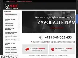 Sites similar to abc-autodiely.sk