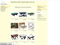Sites similar to abc-billard.de