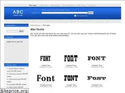 Sites similar to abc-font.com