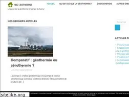 Sites similar to abc-geothermie.com
