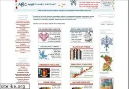 Sites similar to abc-machine-embroidery-designs.com