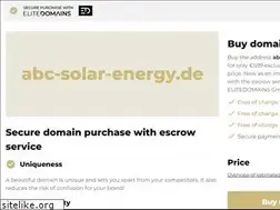Sites similar to abc-solar-energy.de