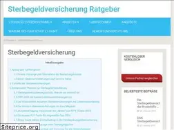 Sites similar to abc-sterbegeldversicherung.de
