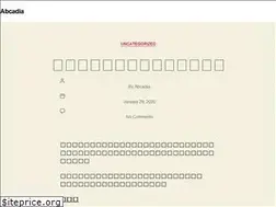 Sites similar to abcadia.com