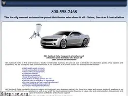 Sites similar to abcautobodycolor.com