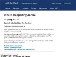 Sites similar to abcballpark.com