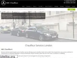 Sites similar to abcchauffeurslondon.co.uk