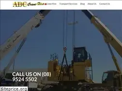 Sites similar to abccranehire.com.au