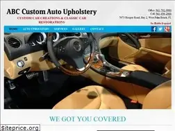 Sites similar to abccustomautoupholstery.com