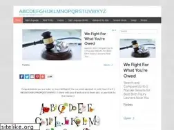 Sites similar to abcdefghijklmnopqrstuvwxyz.org