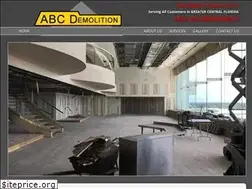 Sites similar to abcdemolition.com