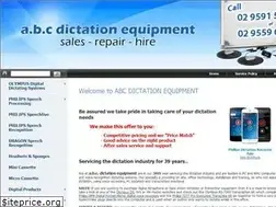 Sites similar to abcdictation.com.au