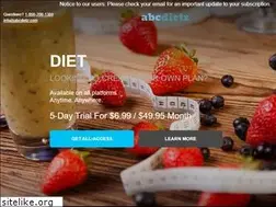 Sites similar to abcdietz.com