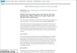 Sites similar to abcdonline.vn