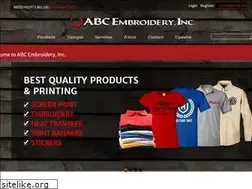 Sites similar to abcembroideryink.com