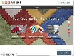 Sites similar to abcfabricsla.com