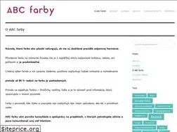Sites similar to abcfarby.sk