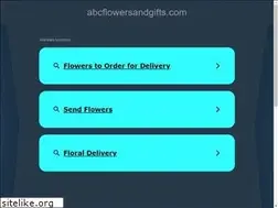 Sites similar to abcflowersandgifts.com