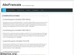Sites similar to abcfrancais.com