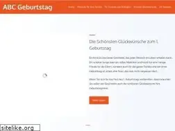 Sites similar to abcgeburtstag.com