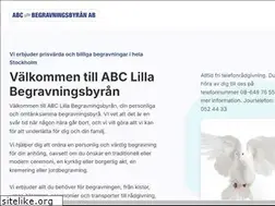 Sites similar to abclillabegravningsbyran.com