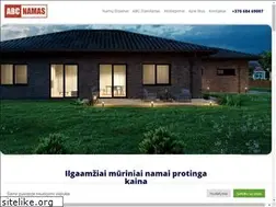 Sites similar to abcnamas.lt