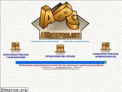 Sites similar to abconcursos.com