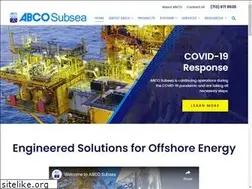 Sites similar to abcosubsea.com
