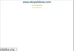 Sites similar to abcpalabras.com
