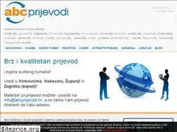 Sites similar to abcprijevodi.hr