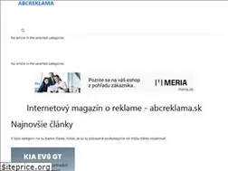 Sites similar to abcreklama.sk