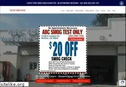 Sites similar to abcsmogtestonly.com