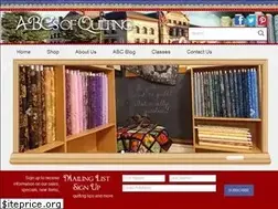 Sites similar to abcsofquilting.com