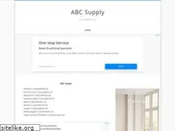 Sites similar to abcsupply.net