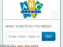 Sites similar to abctickets.com