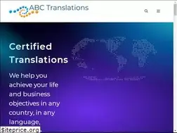 Sites similar to abctranslations.com