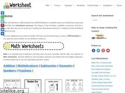 Sites similar to abcworksheet.com